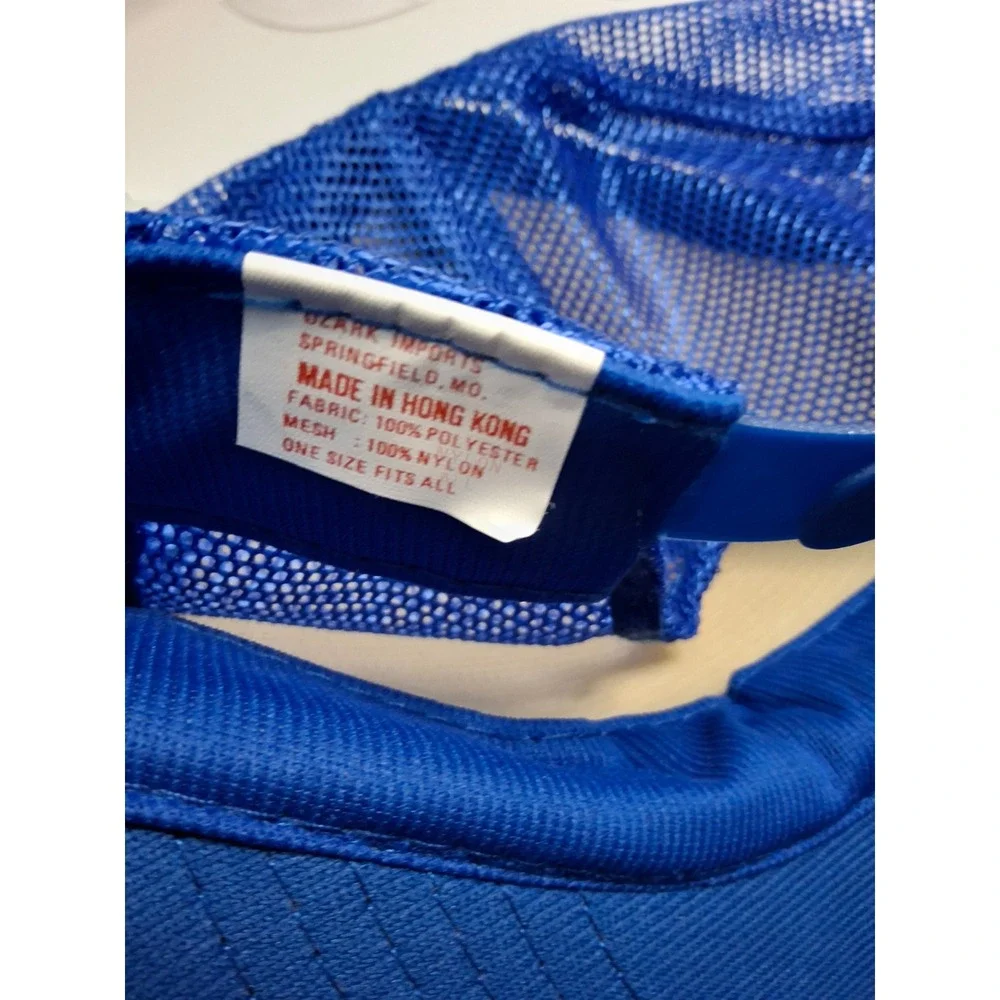 Vintage Champion Auto Stores Trucker Hat Blue Snapback Mesh‎ Cap Ozark Imports